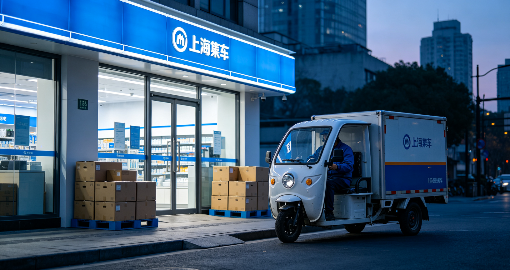 连锁实体店