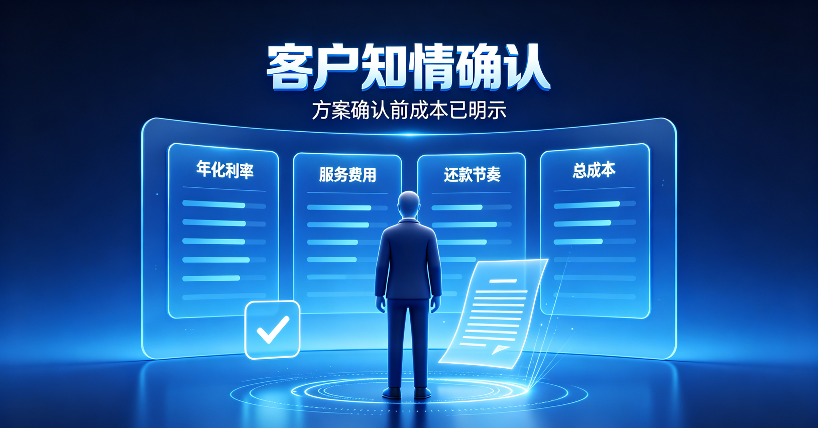 客户办理贷款有知情确认权利