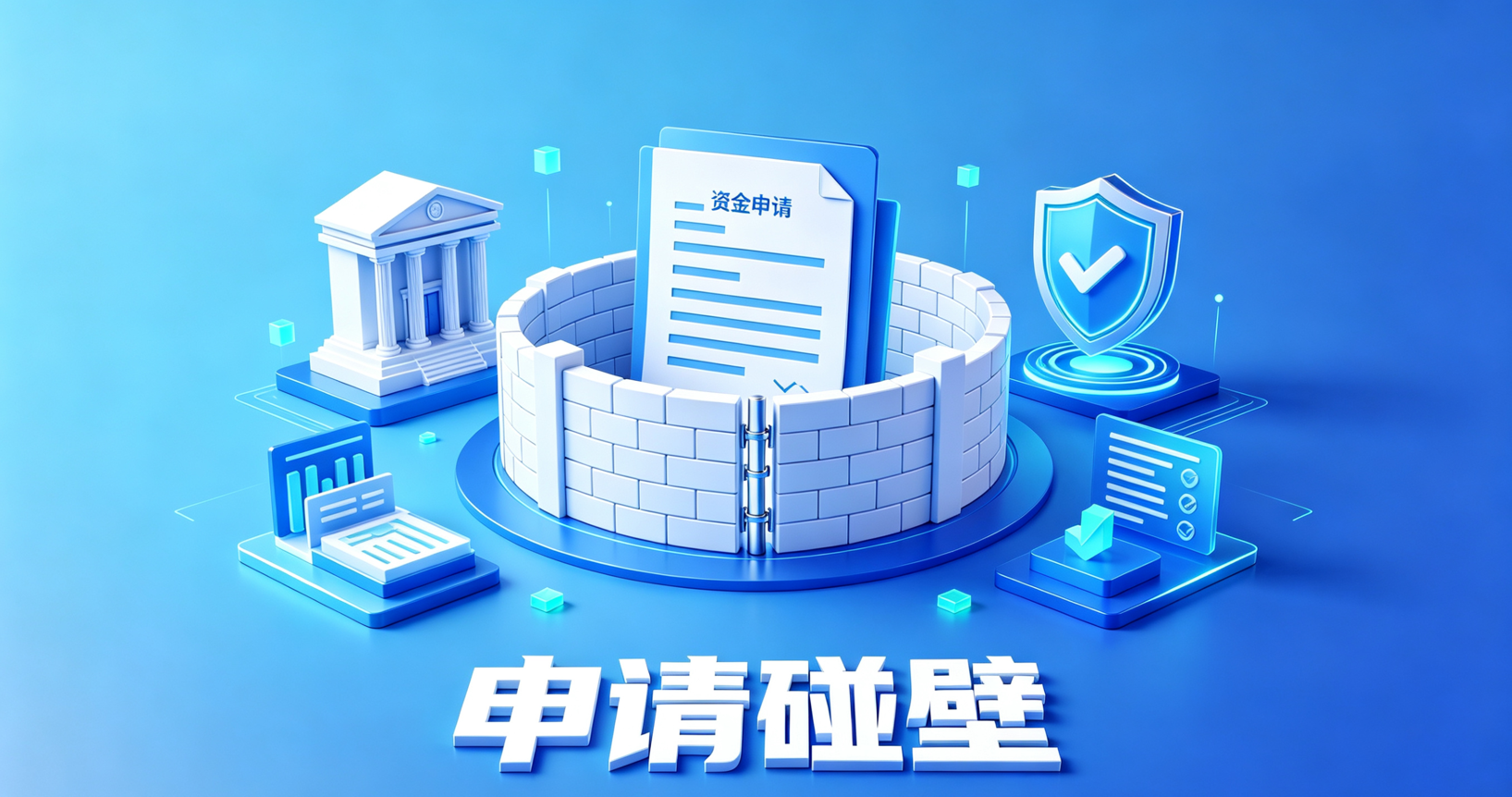 企业贷款申请，各处碰壁