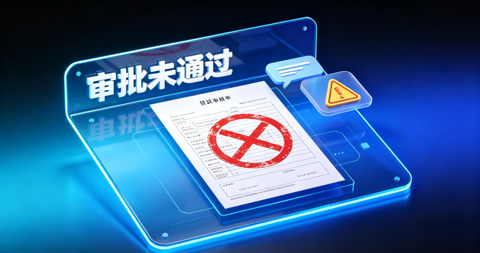 贷款审批被银行拒绝 贷款审批被银行拒绝