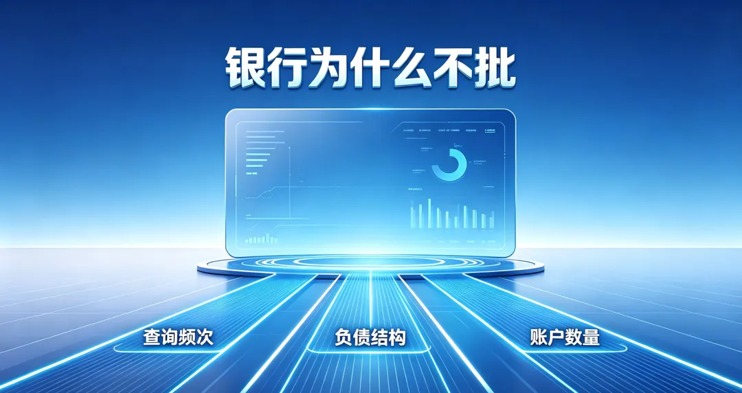 银行不批贷款的三大理由