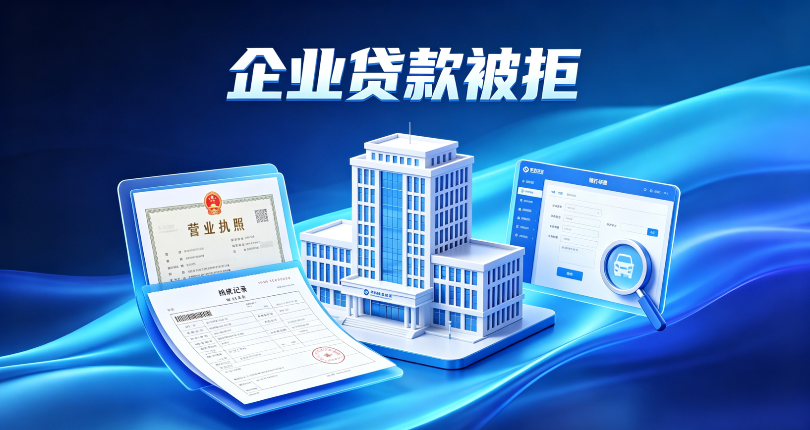 企业贷款为何被银行拒绝？