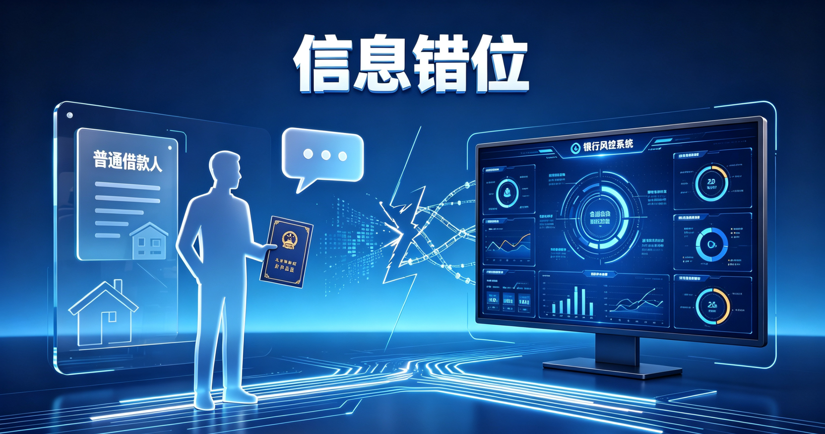 借款人与银行存在明显信息差