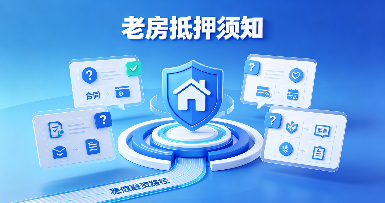 老房子抵押必须要知道的一些事