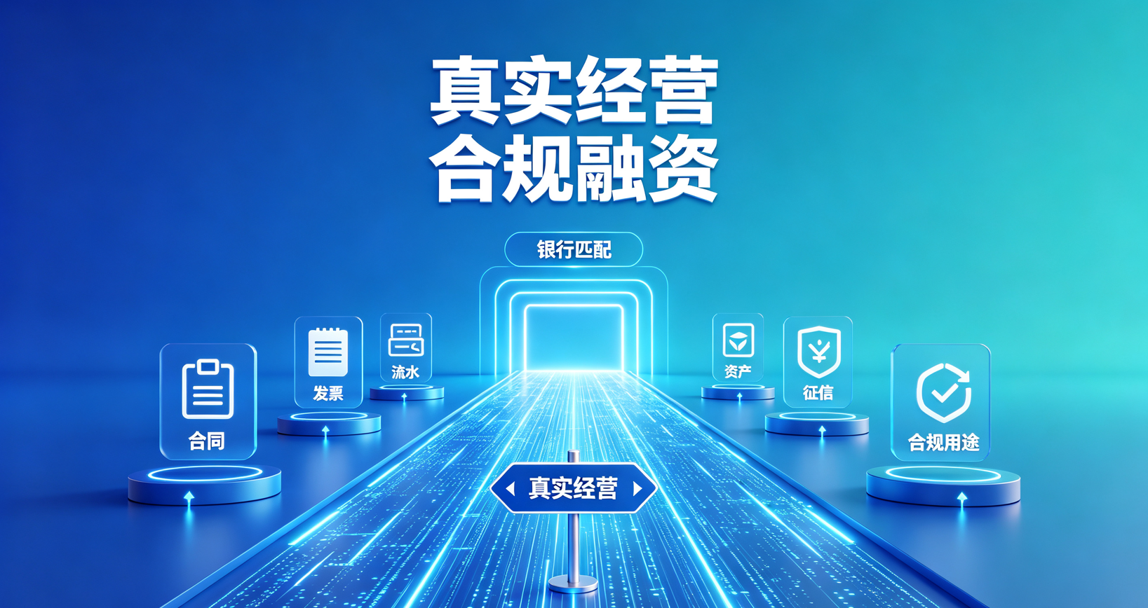 企业贷款需要真实经营，走合规贷款方法
