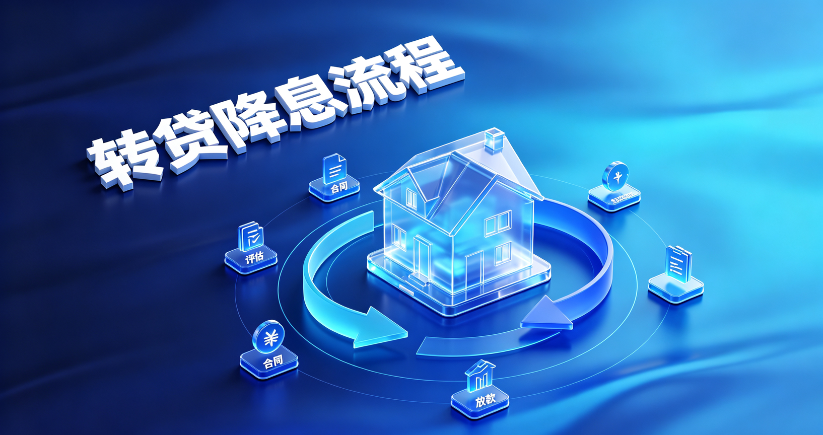 房抵转贷降息流程图