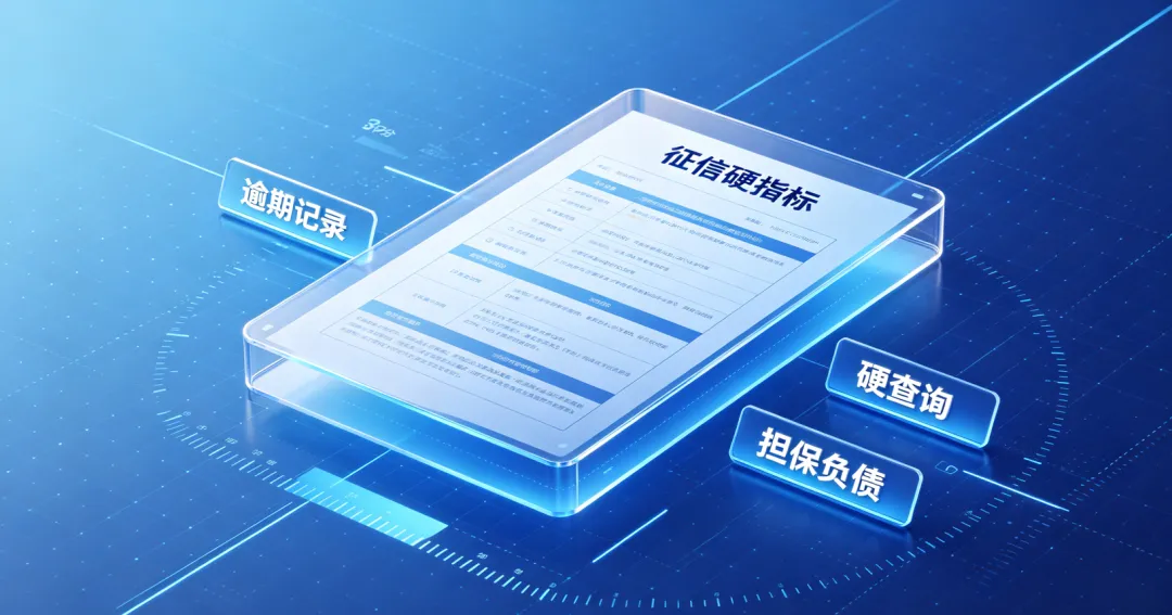 征信硬性指标查询 征信硬性指标查询