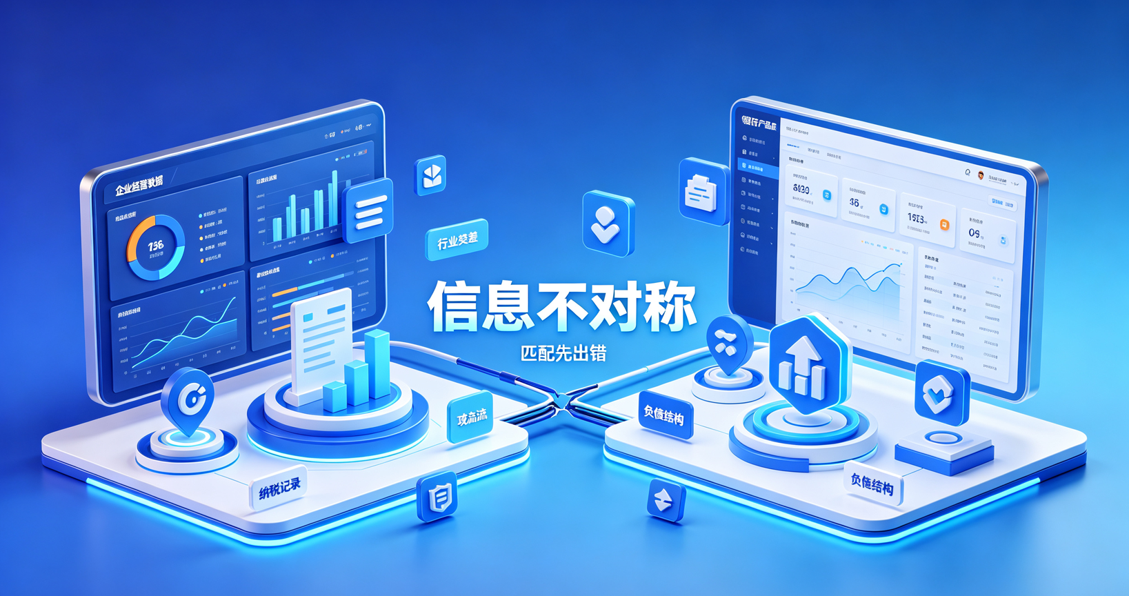 银行与客户之间存在信息不对称问题