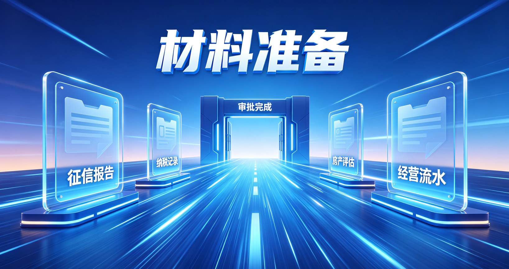 经营贷利息调整前材料准备清单