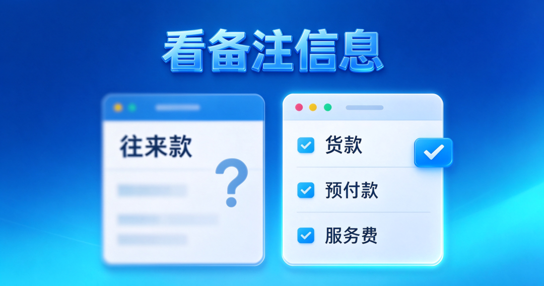 企业户转账备注信息很重要 企业户转账备注信息很重要